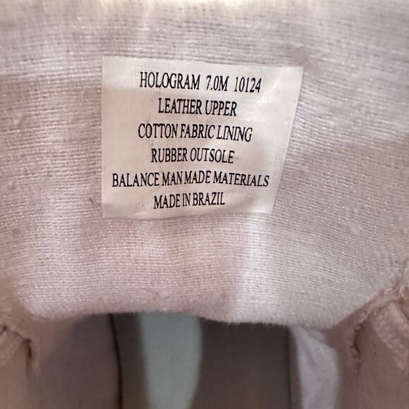 OTBT Women's 7 Hologram High Top Sneakers Cheetah Leather Sustainable Washable - Picture 10 of 11